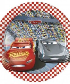 Disney Cars fødselsdag paptallerkner
