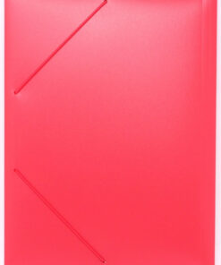 Elastikmappe rød A4