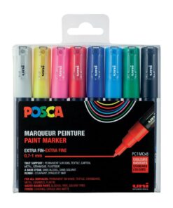 Posca corner etui PC-1MC standard farver