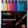 Posca corner etui PC-1MR standard farver
