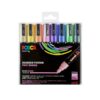Posca corner etui PC-5M pastel farver