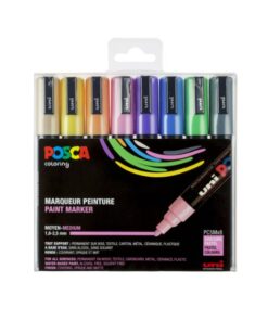 Posca corner etui PC-5M pastel farver