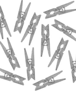 Træklemmer sølv mini