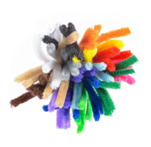 Chenille piberenser mix 6mm