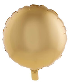 Folie ballon rund guld