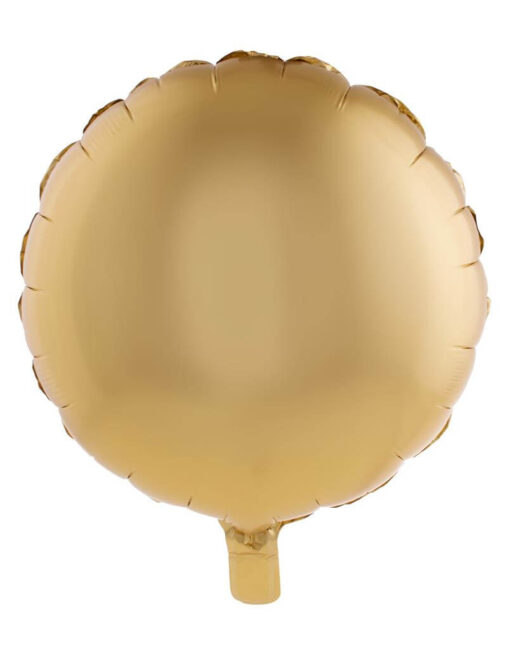 Folie ballon rund guld