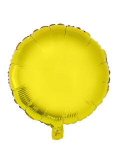Folie ballon rund guld