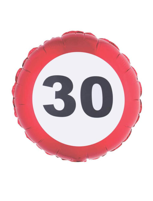 Folieballon rund 30 år