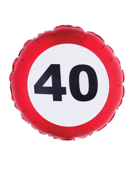 Folieballon rund 40 år