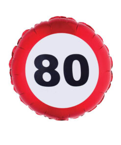 Folieballon rund 80 år