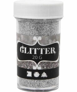Sølv glitter