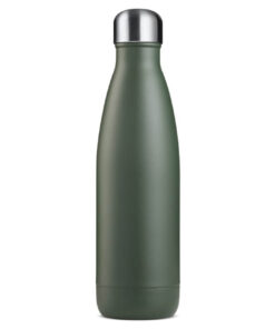 Termoflaske mat mørke grøn 500ml