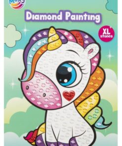 Diamond Painting XL Enhjørning