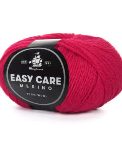 Mayflower Easy Care postkasserød uld garn