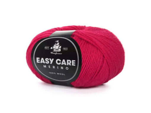 Mayflower Easy Care postkasserød uld garn