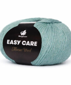 Mayflower Easy Care lys akvamarin superwash uldgarn nøgle i blød blågrøn farve til strik og hækling