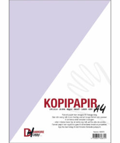 Papir Lys Lilla A4