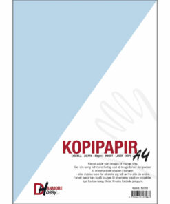 Papir Lyseblå A4