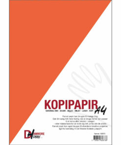 Papir kardinal rød A4