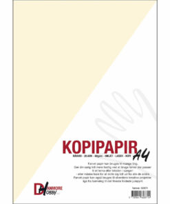Papir råhvid A4