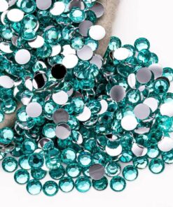 Rhinsten 2mm Aqua blå