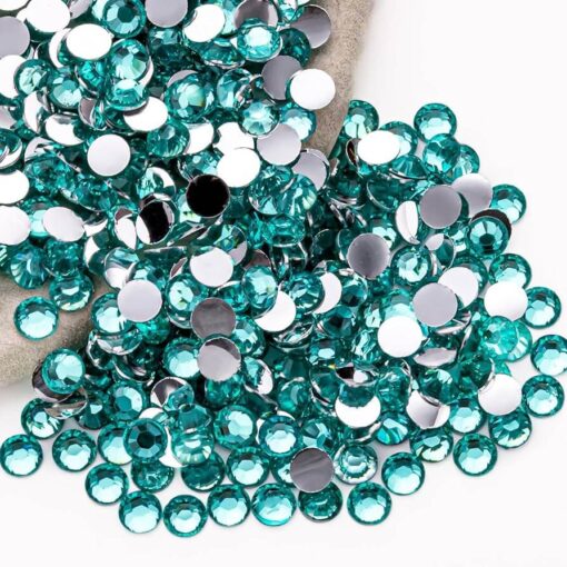 Rhinsten 5mm Aqua blå