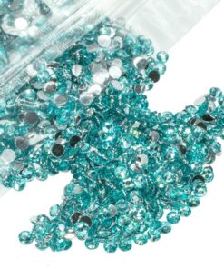 Rhinsten 5mm Aqua blå
