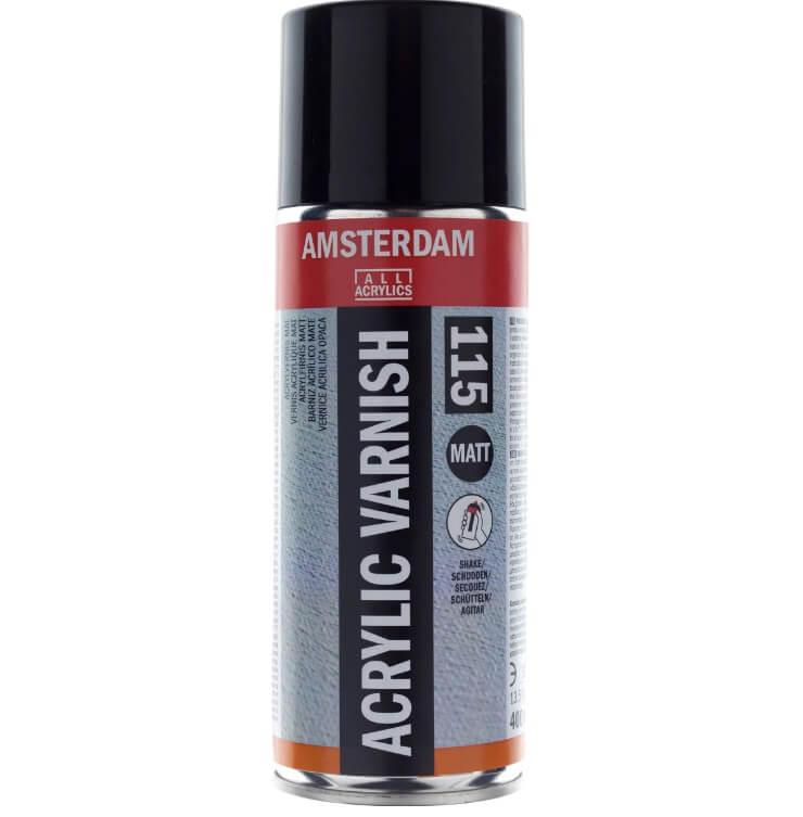 Akryl lak mat spraydåse