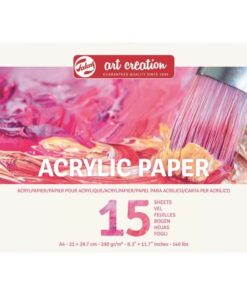 Akrylpapir A4 blok 290g