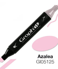 GRAPH’IT Twin Tip Marker Azalea GI05125 alkoholbaseret tusch i pink med to spidser