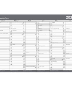 Mayland Basic kontorkalender A2 med whiteboard funktion 2026
