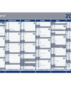 Mayland Kontorkalender Dobbelt Halvårskalender 2027