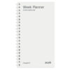 Mayland Week planner tværformat refill 2026