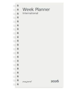 Mayland Week planner tværformat refill 2026