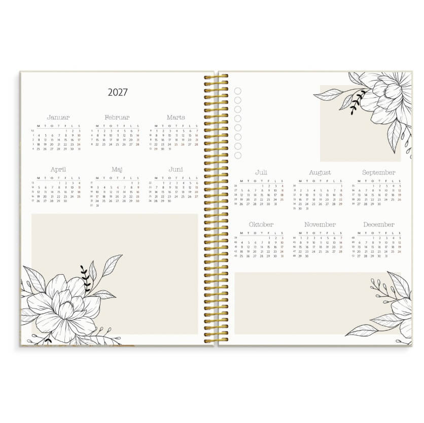 Mayland kalender Life Planner Bloom 2026