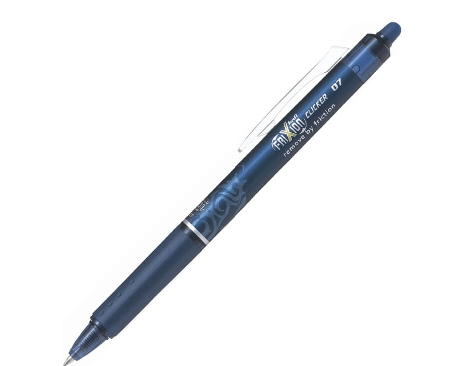 Pilot FriXion Clicker kuglepen blåsort