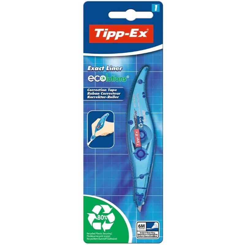 Tipp-ex exact ecolutions korrektionsrulle