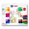 FIMO Soft sæt Basic 24stk