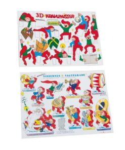 Kravlenisseark til udklip Bramming