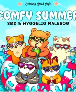 Malebog Comfy Summer - Cozy Coloring - Coloring Book Cafe