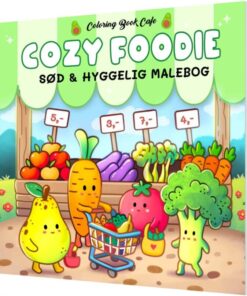 Malebog Cozy Foodie - Cozy Coloring - Coloring Book Cafe