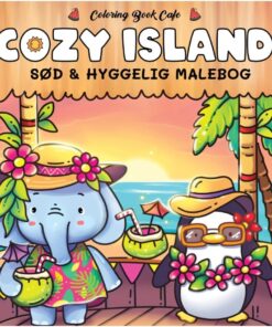 Malebog Cozy Island - Cozy Coloring - Coloring Book Cafe