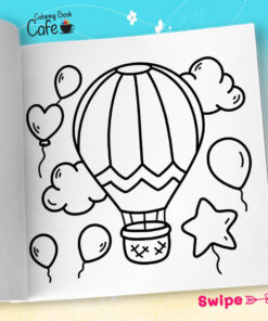 Malebog Cozy Summer - Cozy Coloring - Coloring Book Cafe