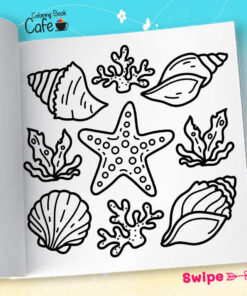 Malebog Cozy Summer - Cozy Coloring - Coloring Book Cafe
