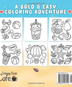 Malebog Cozy Summer - Cozy Coloring - Coloring Book Cafe