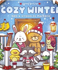 Malebog Cozy Winter - Deluxe - Cozy Coloring - Coloring Book Cafe