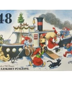 Puslespil Vilhelm Hansen nisser med skib