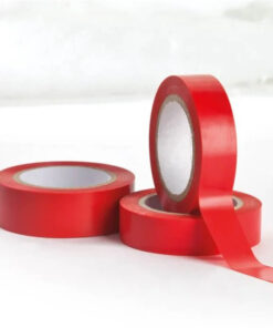 Rød tape til vinduer