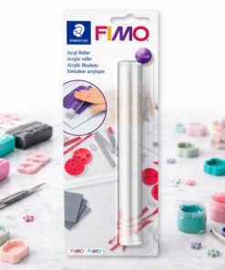 FIMO akryl rulle fra STAEDTLER i original emballage til udrulning af polymer clay og modellervoks