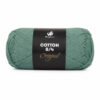 Mayflower Cotton 8/4 bomuldsgarn i salviegrøn farve – klassisk bomuldsgarn til strik og hækling packshot.